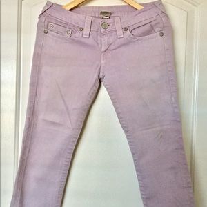 Cropped jeans